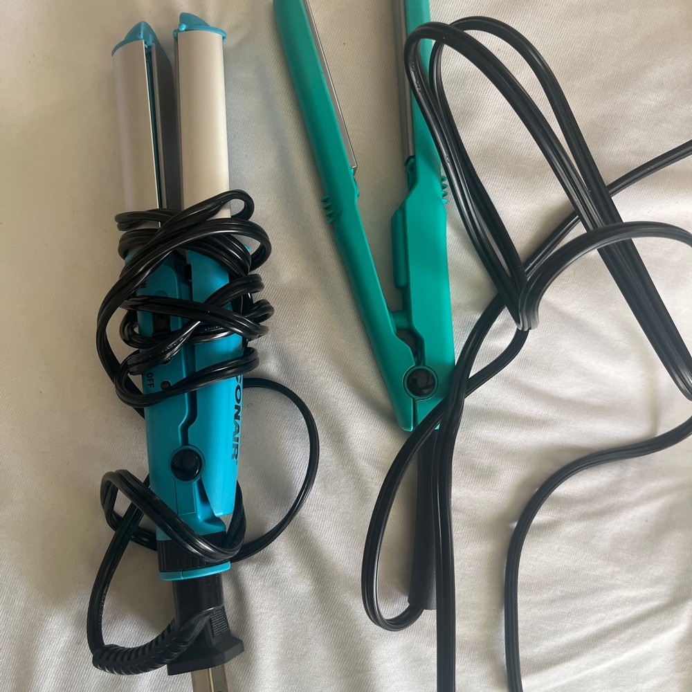 Conair Turquoise Hair Styling Set